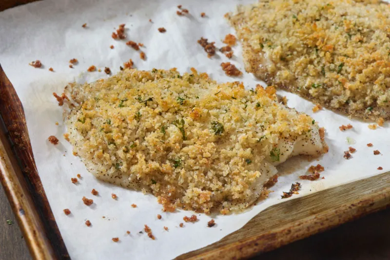 4. Parmesan Crusted Tilapia 1