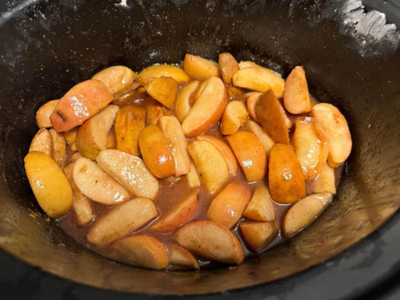 4. Slow Cooker Applesauce