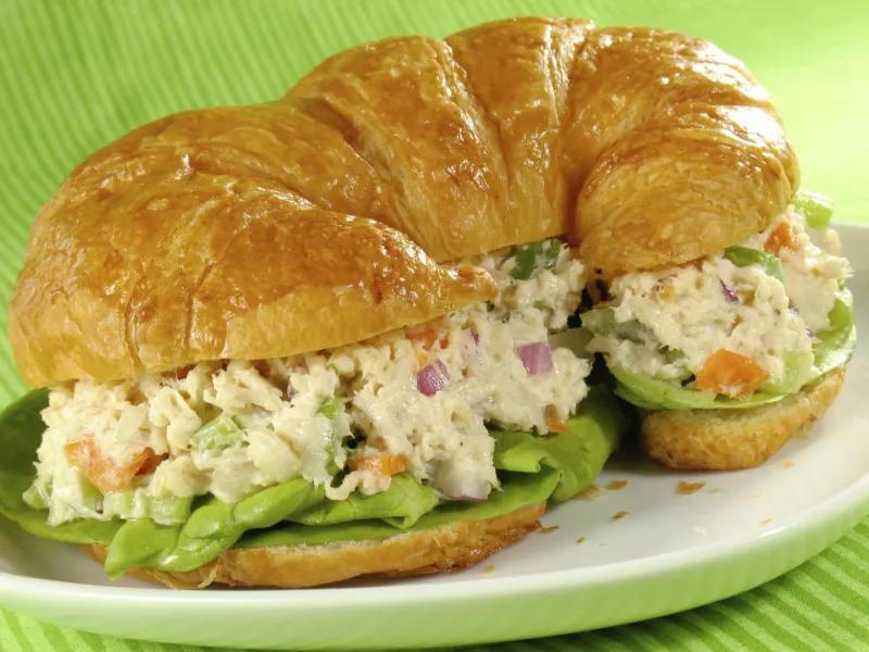 10 Best Chicken Salad Sandwich Recipes That Will Transform Your Lunch Game Forever 5 Chicken Salad Croissant Sandwich