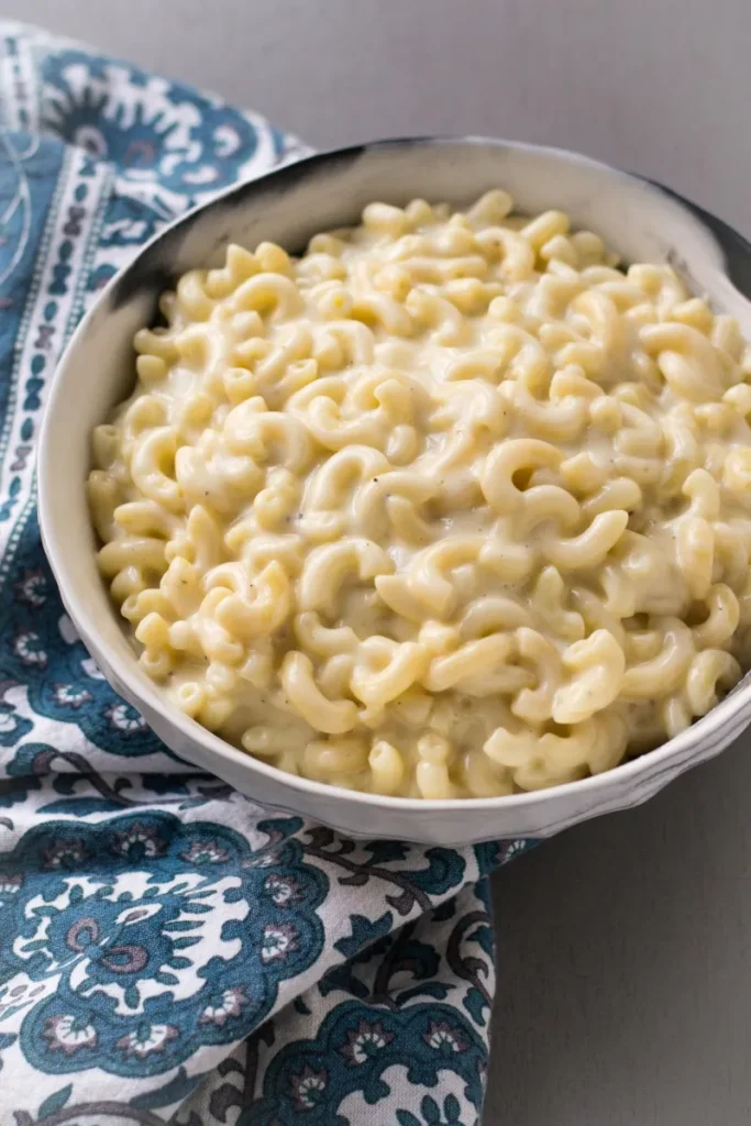 5 Creamy White Cheddar Mac