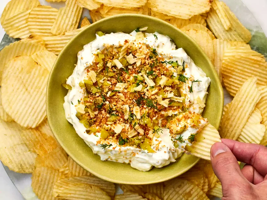 25 Amazing Recipes Using a Bag of Potato Chips 5-Ingredient Fried Pickle Dip