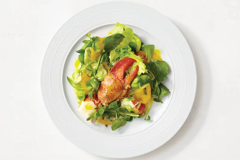 5 Lobster Arugula Salad