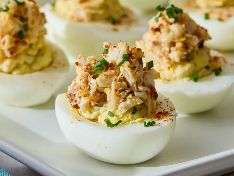 5 Lobster Deviled Eggs