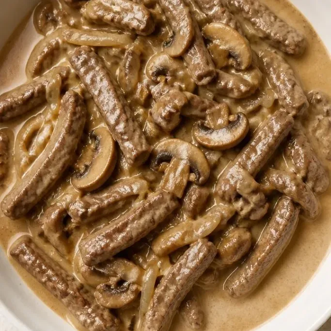Quick 5-Ingredient Beef Stroganoff 5 Ingredient Beef Stroganoff