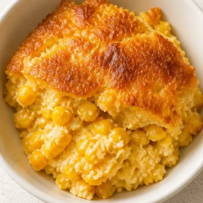 Creamy 5-Ingredient Jiffy Corn Casserole 5 Ingredient Jiffy Corn Casserole