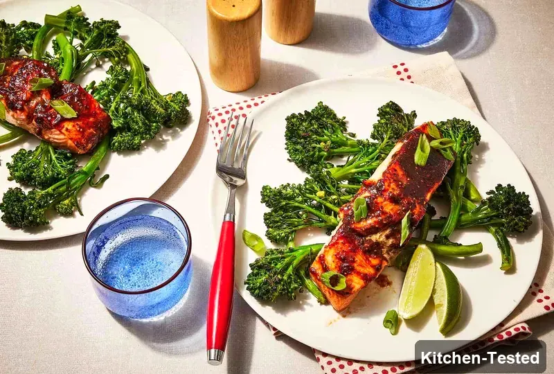 5-Ingredient Miso-Glazed Salmon 5 ingredient miso glazed salmon
