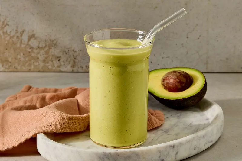 5. Avocado Banana Smoothie
