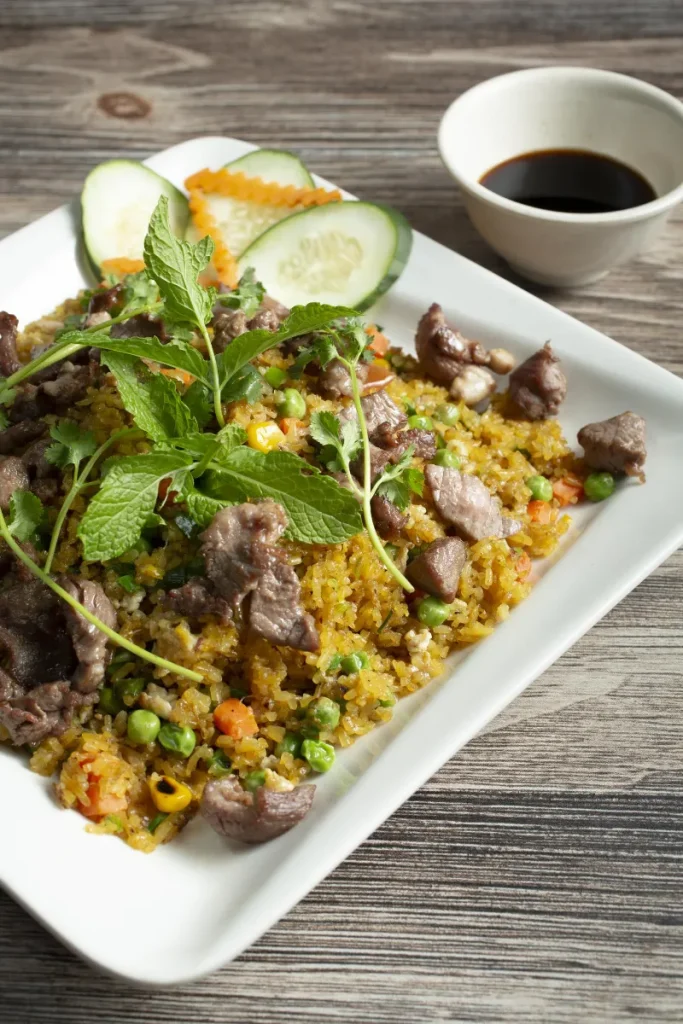 10 Easy Fried Rice Recipes That'll Save Your Weeknight Dinners 5. Beef Fried Rice