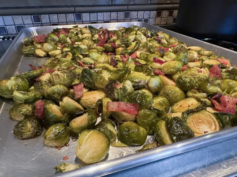 5. Brussels Sprouts with Bacon
