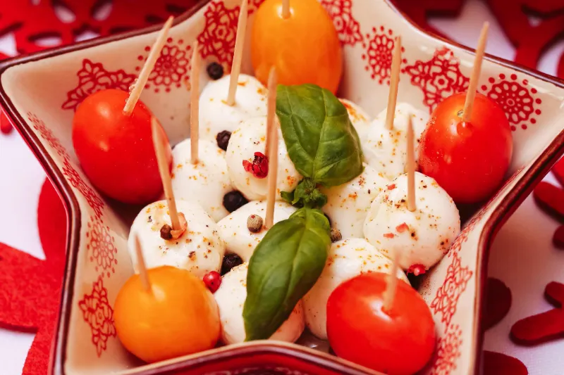 5. Caprese Skewers