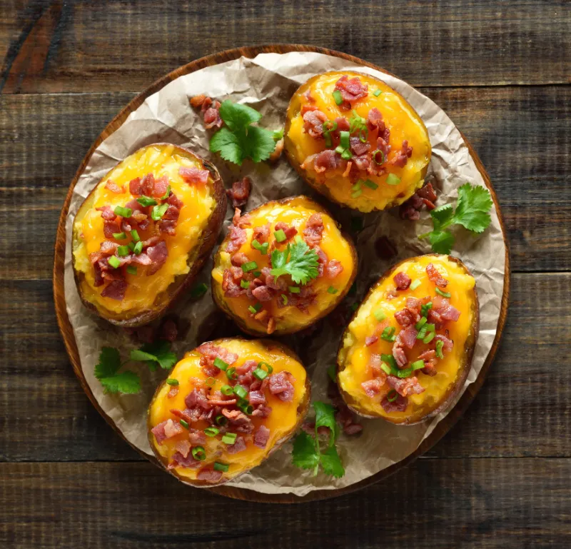 5. Cheesy Stuffed Baked Potato