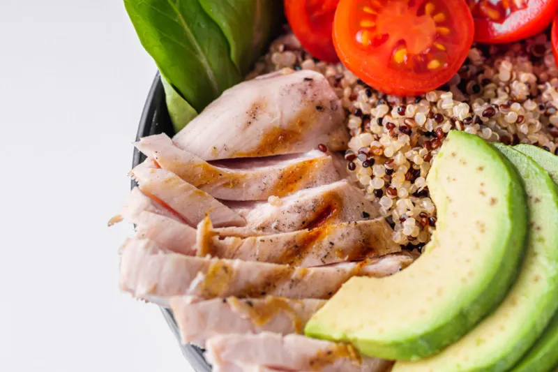 5. Chicken Quinoa Power Bowl