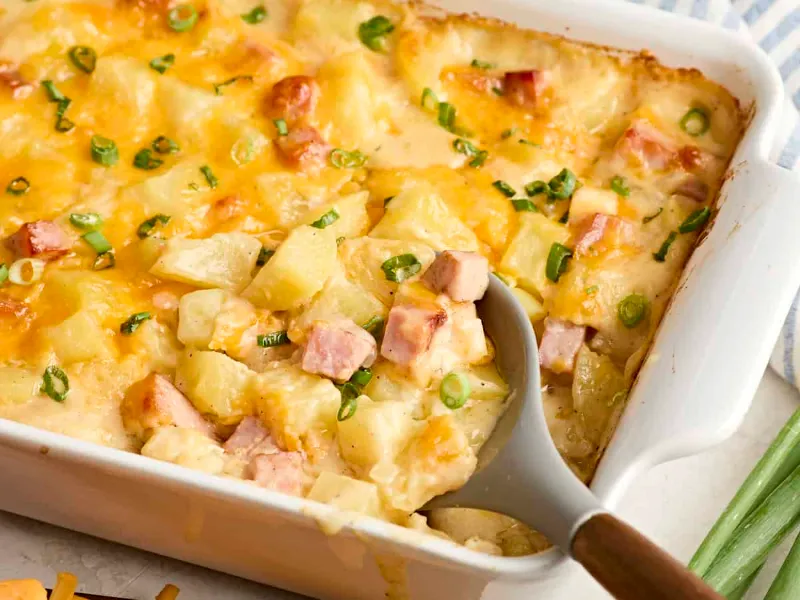 5. Creamy Potato Ham Casserole