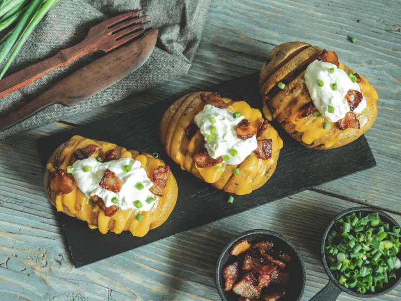 5. Loaded Baked Potatoes