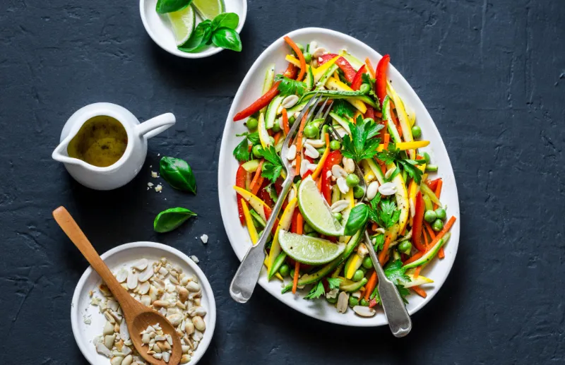 5. Raw Pad Thai with Kelp Noodles