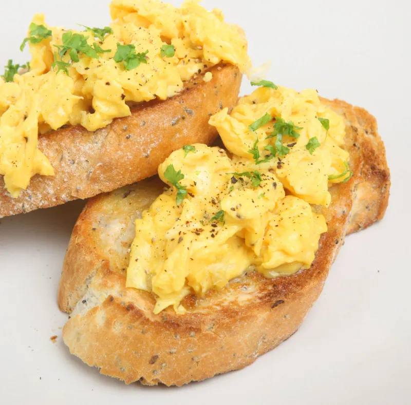 5. Scrambled Eggs with Butter