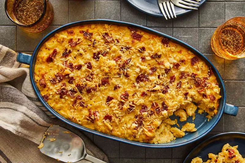 6 Bacon Mac and Cheese