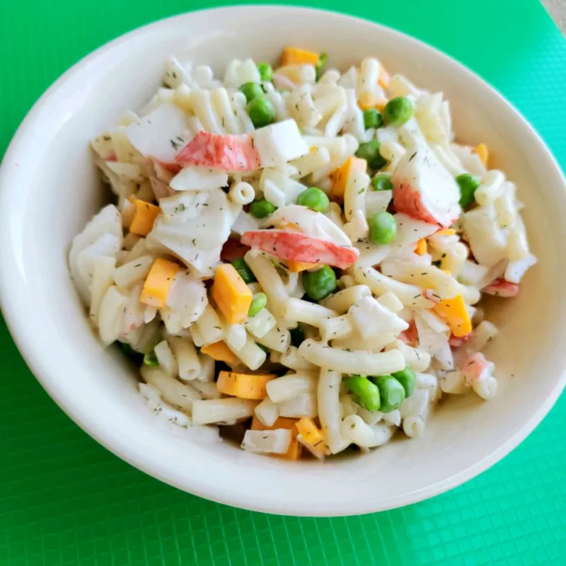 6 Crab Macaroni Salad