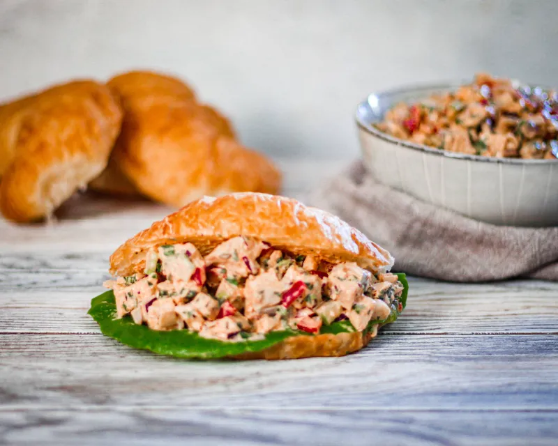10 Best Chicken Salad Sandwich Recipes That Will Transform Your Lunch Game Forever 6 Spicy Chicken Salad Sandwich
