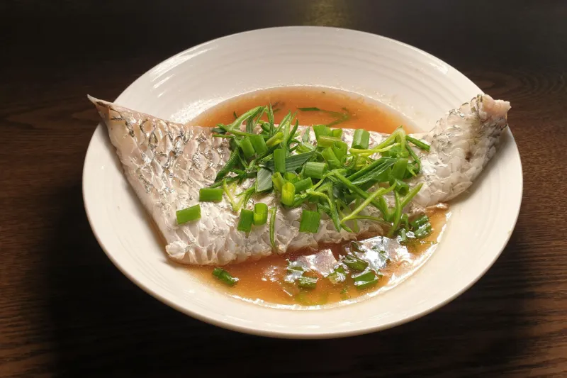 6. Asian Steamed Haddock