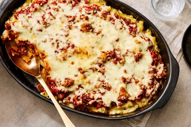 6. Baked Ziti with Sausage
