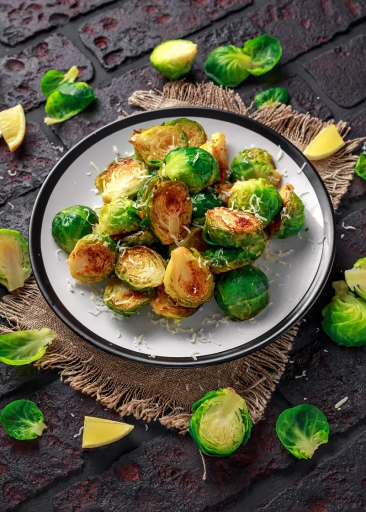 6. Lemon Herb Brussels Sprouts