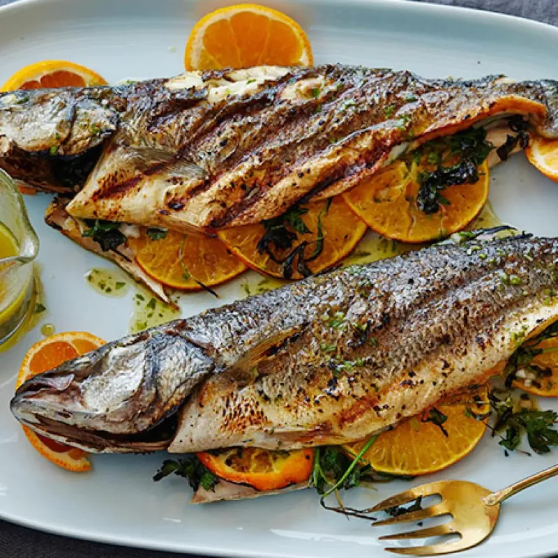 6. Mediterranean Grilled Tilapia
