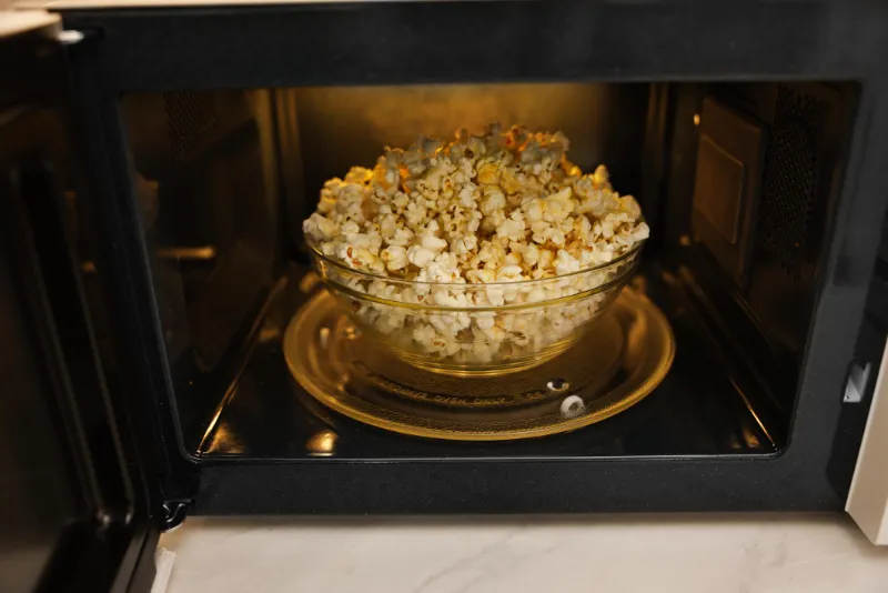 6. Microwave Popcorn with Seasoning