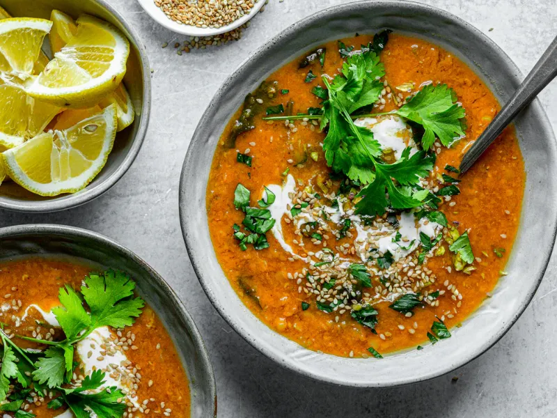 6. Red Lentil Puree Soup