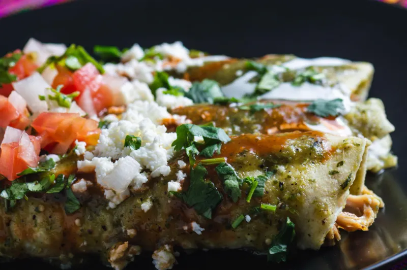 10 Best Chicken Enchilada Recipes You'll Make on Repeat 7 Chicken Enchiladas Verdes