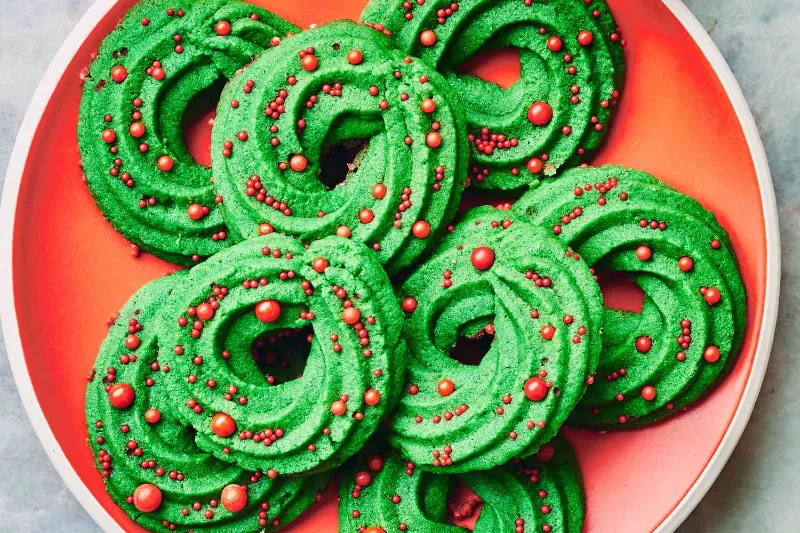 7 Grinch Cake Mix Cookies
