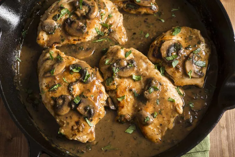 7 Healthy Chicken Marsala