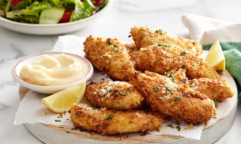 10 Crispy Chicken Finger Recipes That Will Make Your Kids Beg for Seconds 7 Parmesan Chicken Fingers