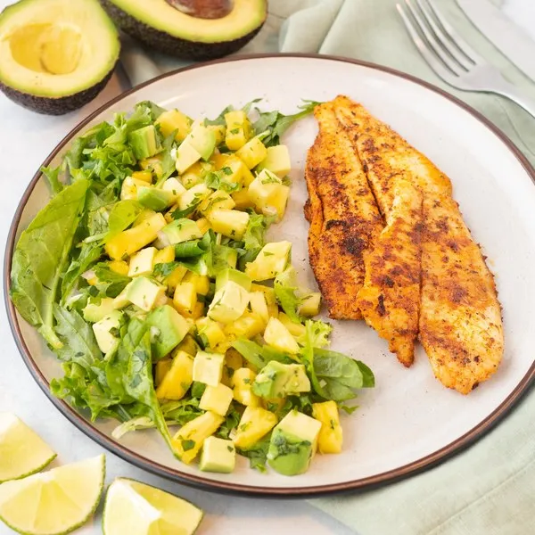 10 Low-Carb Keto Tilapia Recipes That Actually Taste Amazing 7 Tilapia with Avocado Salsa