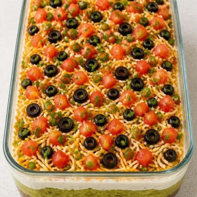 7 Layer Bean Dip