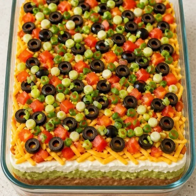 15-Minute 7 Layer Dip (No Cooking Required) 7 Layer Dip