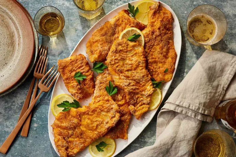 10 Crispy Air Fryer Halibut Recipes You’ll Love 7. Beer Battered Style Halibut Air Fryer Hack