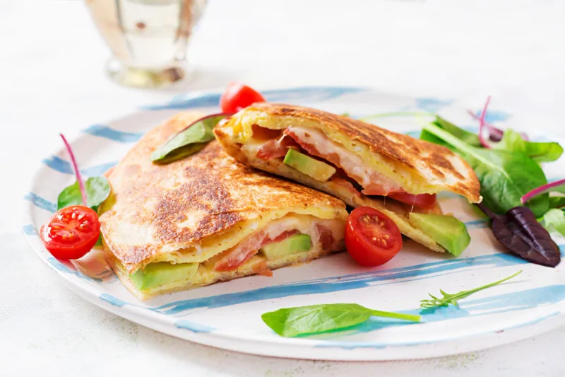 7. Breakfast Quesadillas 1
