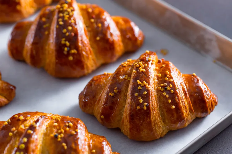 7. Honey Butter Baked Croissant