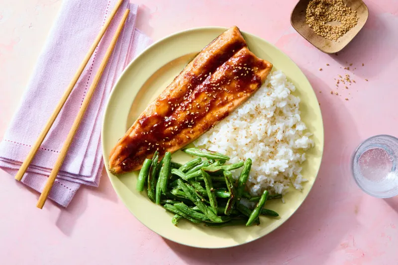 7. Teriyaki Glazed Tilapia