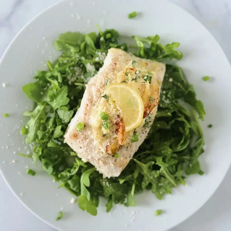 8 Creamy Spinach Stuffed Halibut
