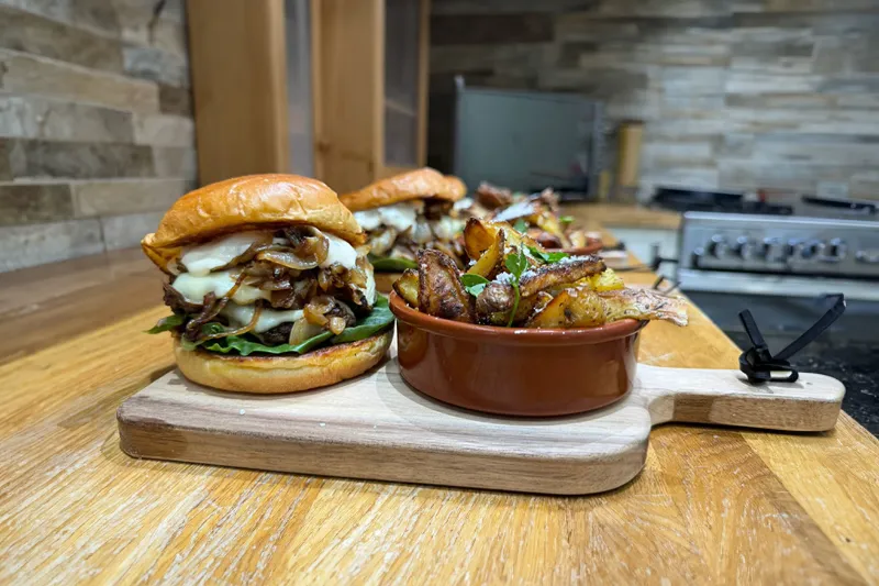 10 Best Smash Burger Recipes That Will Transform Your Backyard BBQ Game 8 Garlic Parmesan Smash Burger