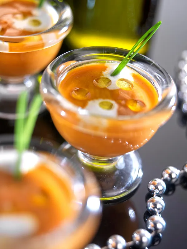 8 Lobster Bisque Shooters