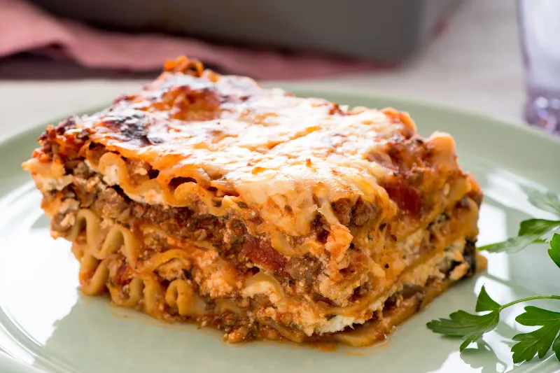 8 Mushroom Lasagna