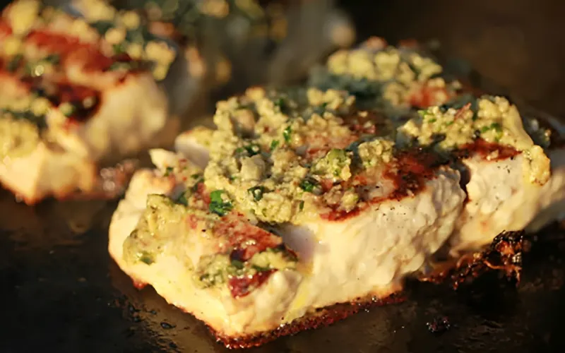 8 Pesto Grilled Mahi Mahi