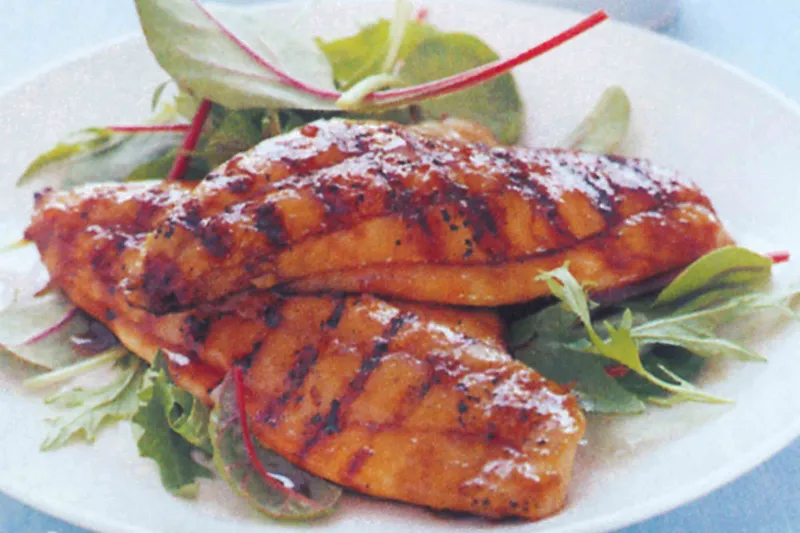 8. Asian Soy Ginger Grilled Catfish