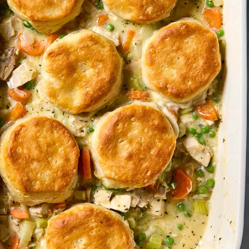 8. Chicken Pot Pie Casserole