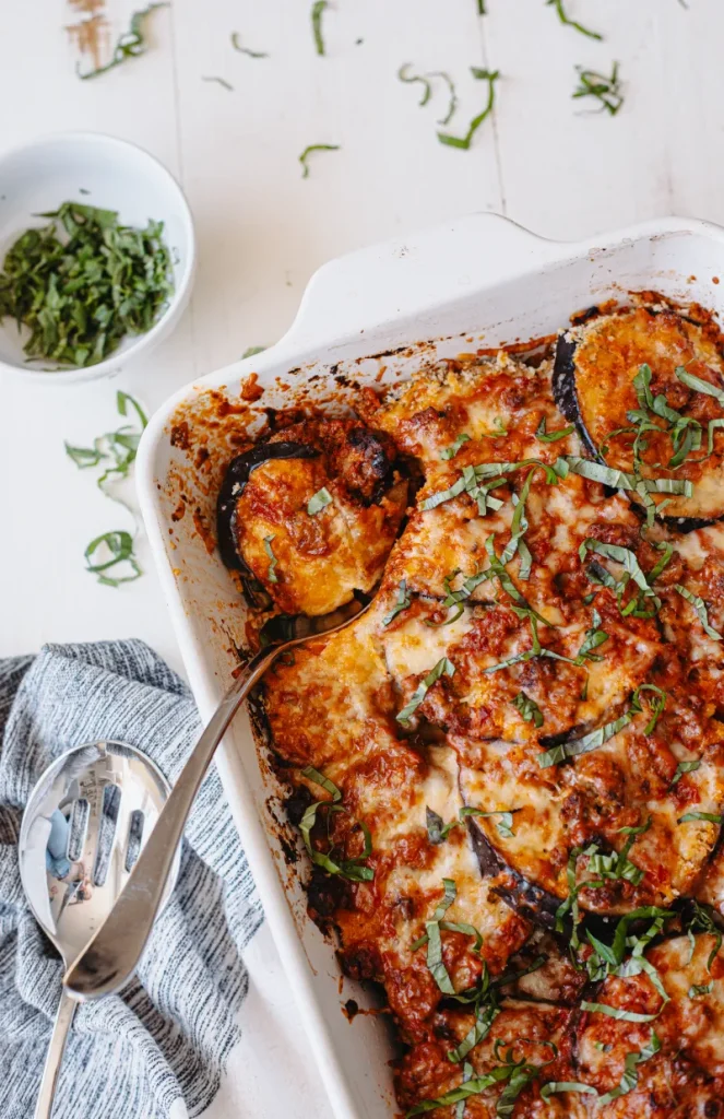 8. Eggplant Ground Beef Casserole