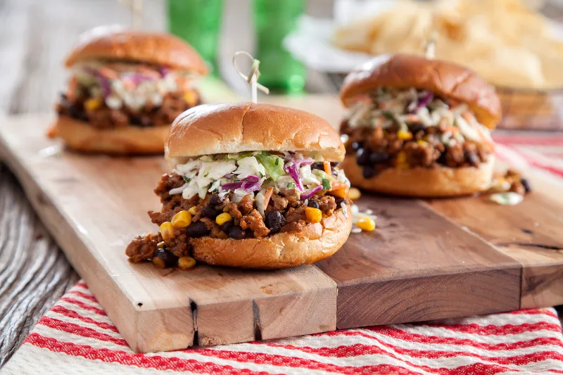 8. Tex Mex Sloppy Joes