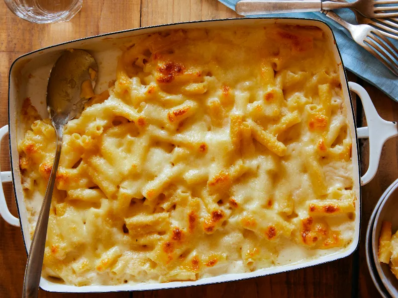 8. White Baked Ziti No Tomato
